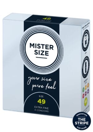 MISTER SIZE 49mm Condoms 3pcs