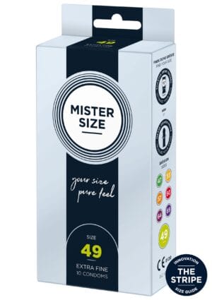 MISTER SIZE 49mm Condoms 10pcs