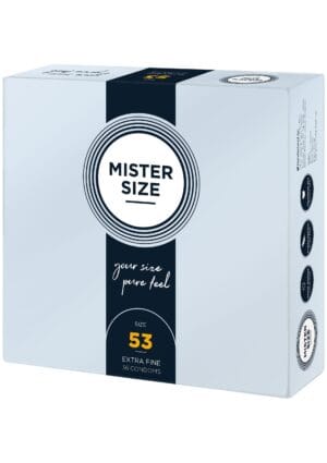 MISTER SIZE 53mm Condoms 36pcs