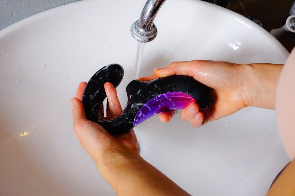 Vibrator onder de kraan