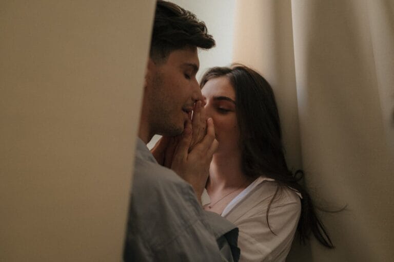 Man en vrouw met emoties