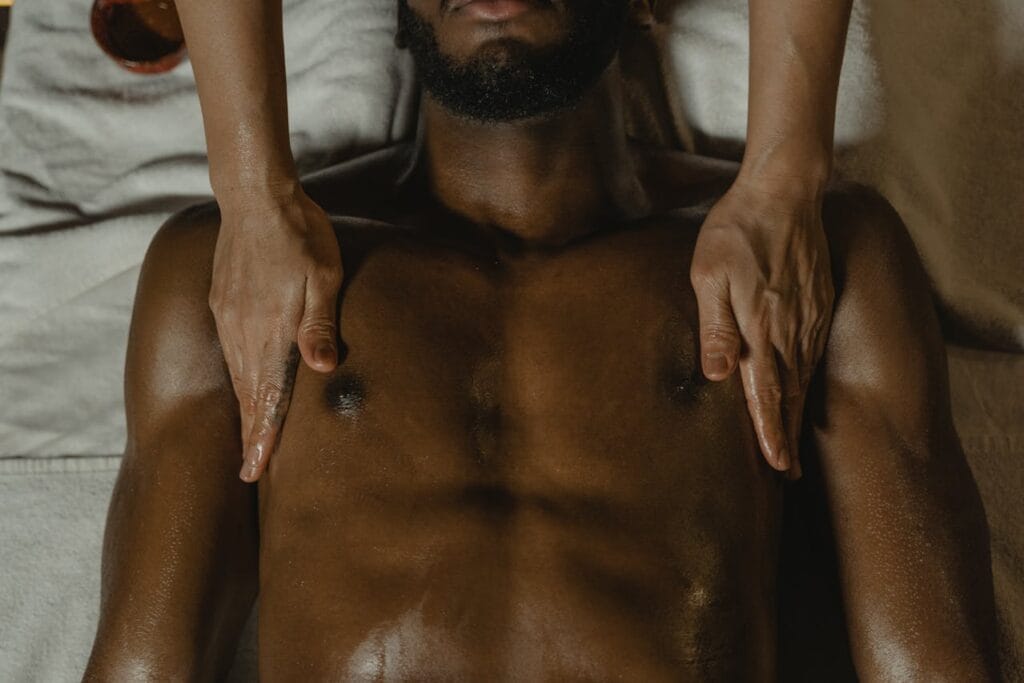 Massage bij borst